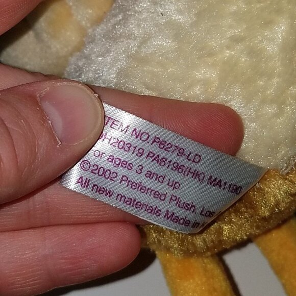 Preferred Plush Duck Bean Bag 8" Stuffed Toy - Picture 7 of 7